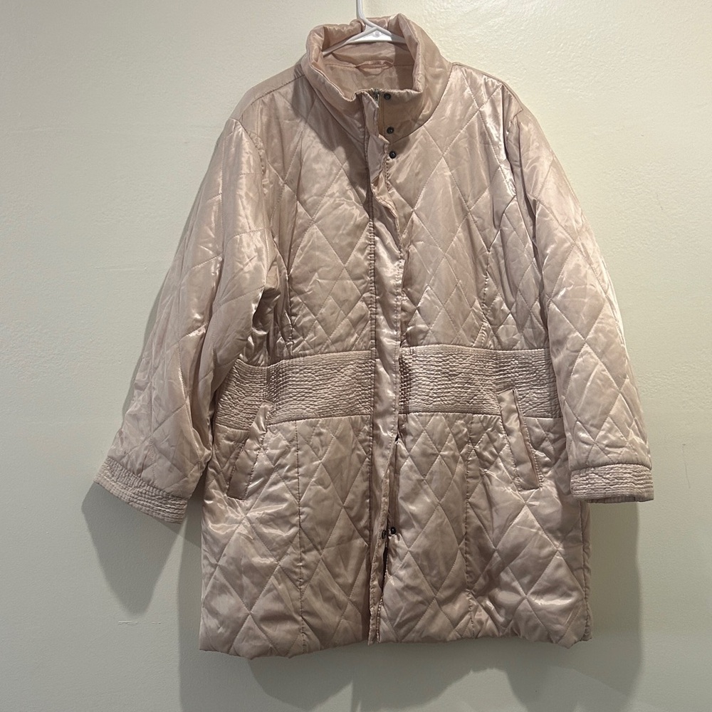 3PAGEN / Magnet Women's Quilted Jacket - Cream